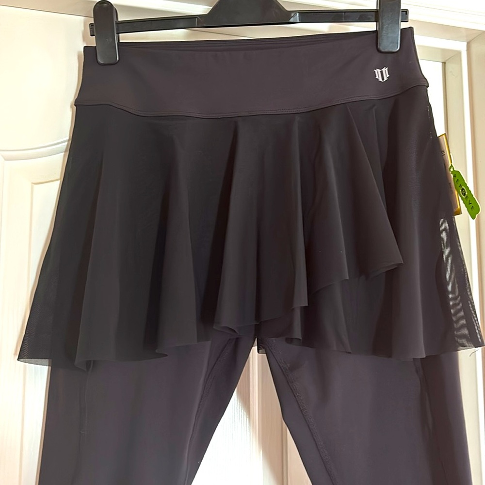 Fabulous Pickle Ball or Tennis leggings with skirt brand new with tags!